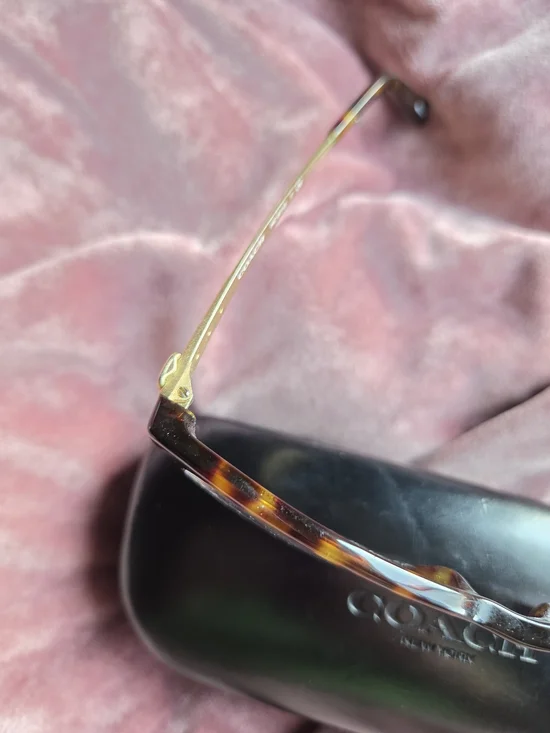 Coach Women's Eyeglasses HC 6113 5485 Dark Tortoise Butterfly Frame 53 18 - Picture 12 of 15